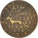 France, Royal, Token, EF(40-45), Brass, 27, Feuardent #8710, 6.70