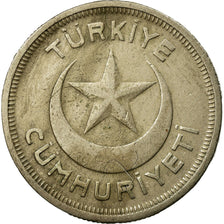 Coin, Turkey, 10 Kurus, 1939, EF(40-45), Copper-nickel, KM:863
