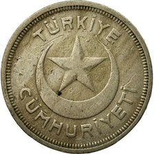 Coin, Turkey, 5 Kurus, 1938, VF(30-35), Copper-nickel, KM:862