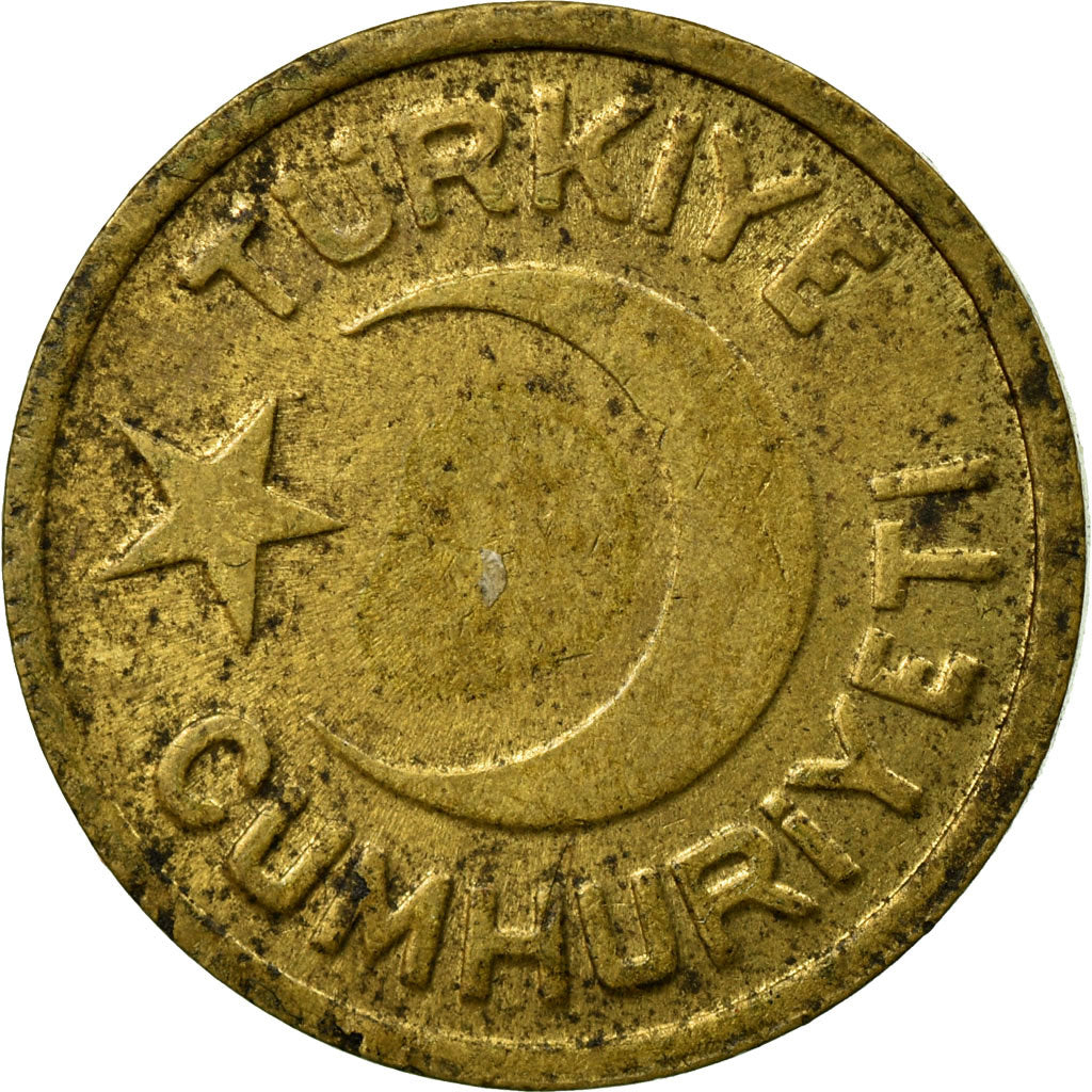 Münze, Türkei, 10 Para, 1/4 Kurus, 1942, SS, Aluminum-Bronze, KM:868