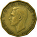 Munten, Groot Bretagne, George VI, 3 Pence, 1942, ZF, Nickel-brass, KM:849