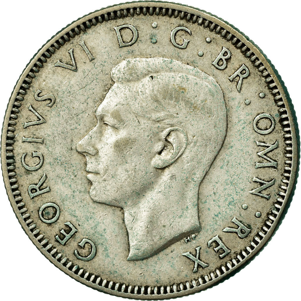 Coin, Great Britain, George VI, Shilling, 1937, EF(40-45), Silver, KM:854