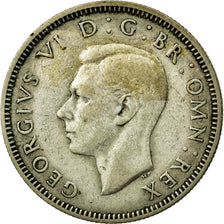 Coin, Great Britain, George VI, Shilling, 1938, EF(40-45), Silver, KM:853