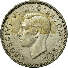 Coin, Great Britain, George VI, Shilling, 1938, EF(40-45), Silver, KM:854