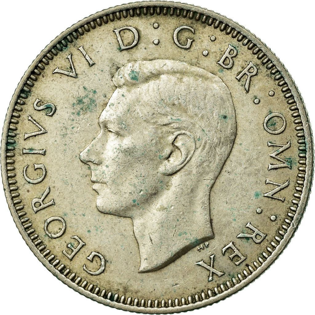 Coin, Great Britain, George VI, Shilling, 1939, EF(40-45), Silver, KM:853