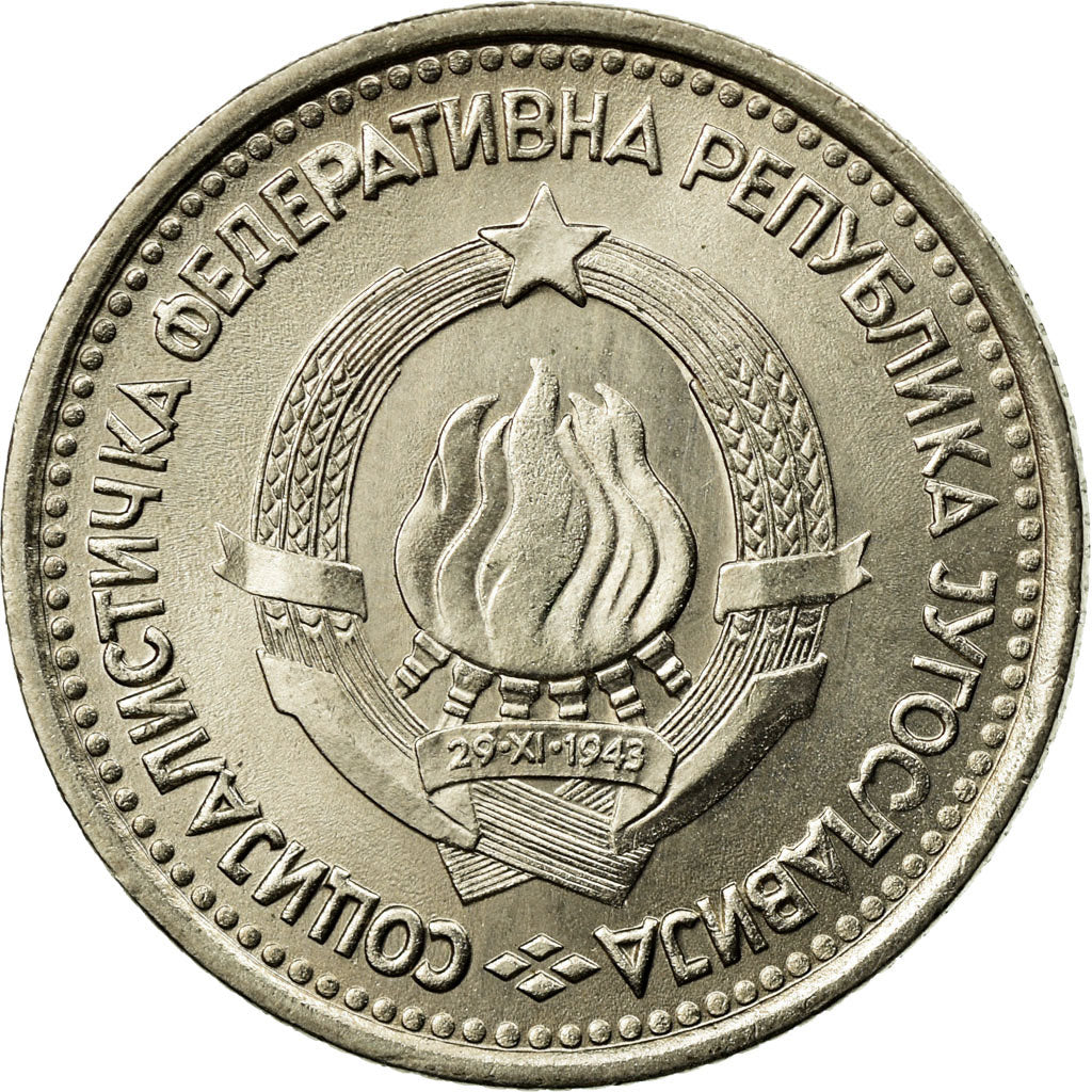 Monnaie, Yougoslavie, Dinar, 1965, SUP, Copper-nickel, KM:47