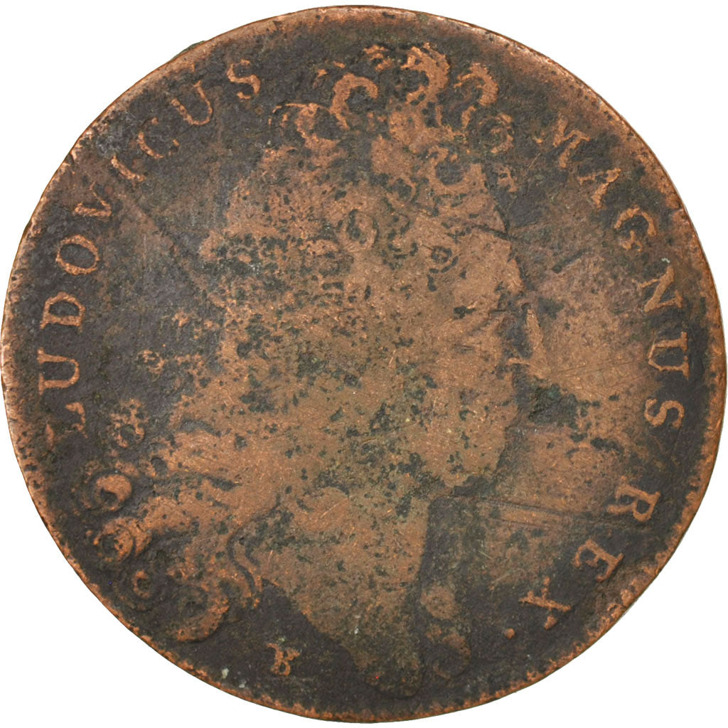 France, Royal, Token, VF(30-35), Copper, 31, Feuardent #7234, 9.20