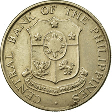 Coin, Philippines, 50 Centavos, 1964, EF(40-45), Copper-Nickel-Zinc, KM:190