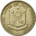 Coin, Philippines, 10 Centavos, 1963, VF(30-35), Copper-Nickel-Zinc, KM:188