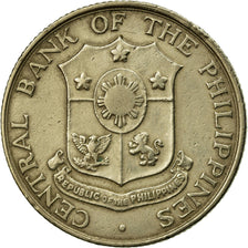 Coin, Philippines, 25 Centavos, 1966, EF(40-45), Copper-Nickel-Zinc, KM:189.2