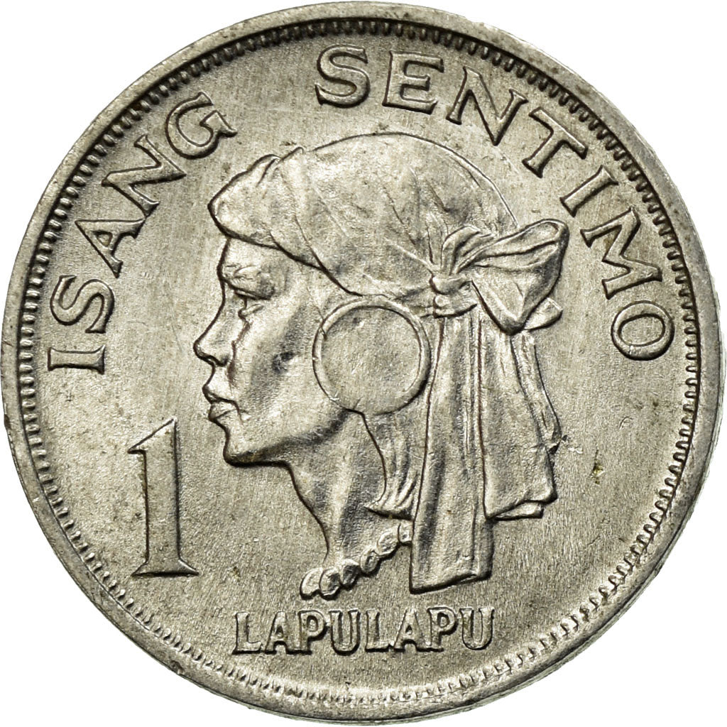 Moneda, Filipinas, Sentimo, 1967, MBC, Aluminio, KM:196