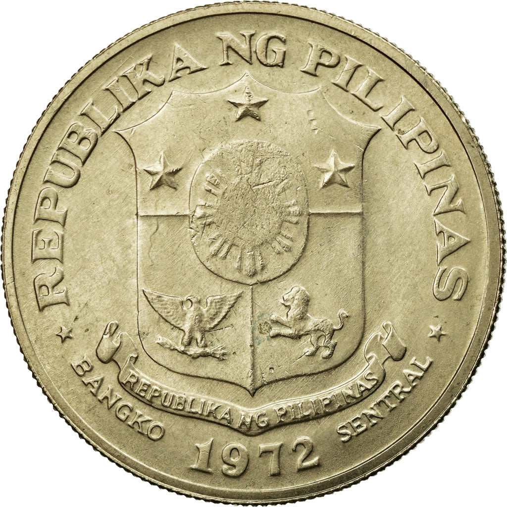 Monnaie, Philippines, Piso, 1972, SUP, Copper-Nickel-Zinc, KM:203