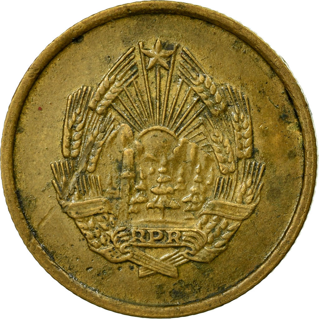 Coin, Romania, 5 Bani, 1953, EF(40-45), Copper-Nickel-Zinc, KM:83.2