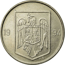 Monnaie, Roumanie, 10 Lei, 1994, TTB, Nickel Clad Steel, KM:116