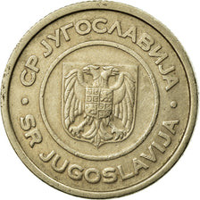 Coin, Yugoslavia, 2 Dinara, 2000, Belgrade, EF(40-45), Copper-Nickel-Zinc