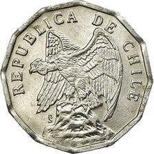 Coin, Chile, 10 Centavos, 1976, EF(40-45), Aluminum, KM:205a