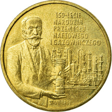 Coin, Poland, 2 Zlote, 2003, Warsaw, EF(40-45), Brass, KM:455