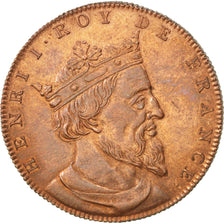 France, Medal, Henri I, History, TTB, Cuivre