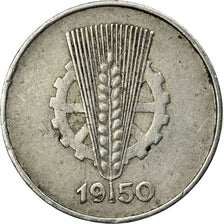 Coin, GERMAN-DEMOCRATIC REPUBLIC, Pfennig, 1950, Berlin, EF(40-45), Aluminum
