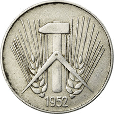 Coin, GERMAN-DEMOCRATIC REPUBLIC, 10 Pfennig, 1952, Berlin, EF(40-45), Aluminum