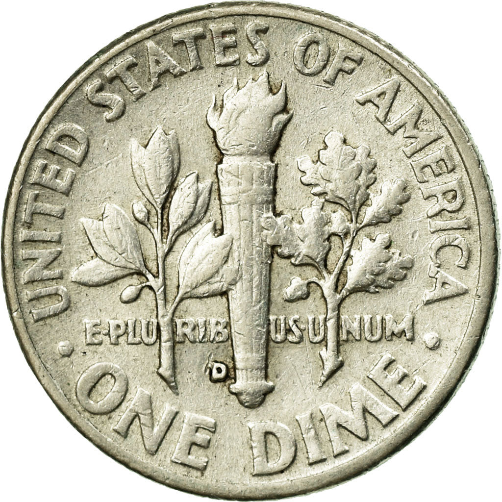 Coin, United States, Roosevelt Dime, Dime, 1961, U.S. Mint, Denver, EF(40-45)