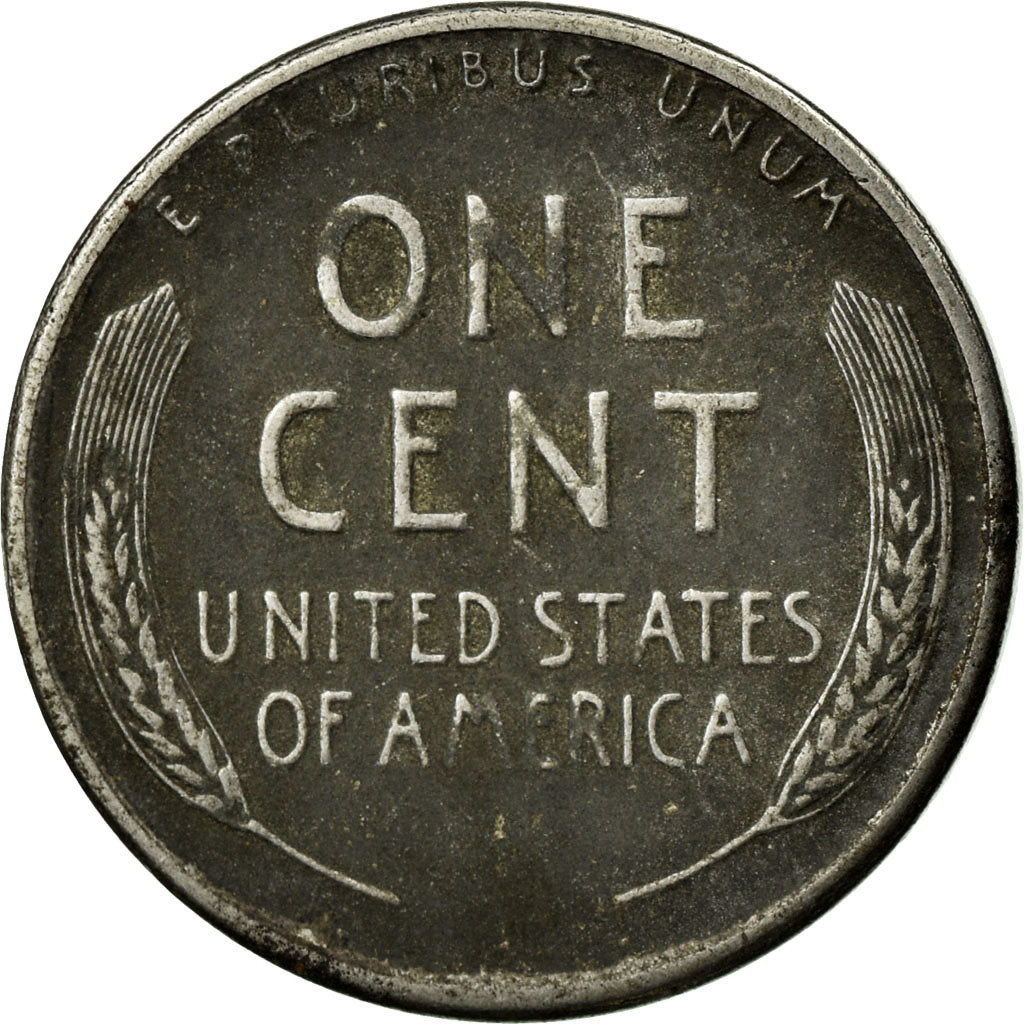 Coin, United States, Lincoln Cent, Cent, 1943, U.S. Mint, San Francisco