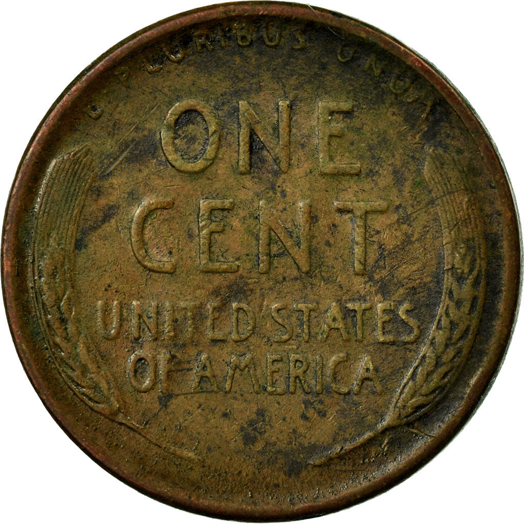 Monnaie, États-Unis, Lincoln Cent, Cent, 1948, U.S. Mint, Denver, TB+, Laiton