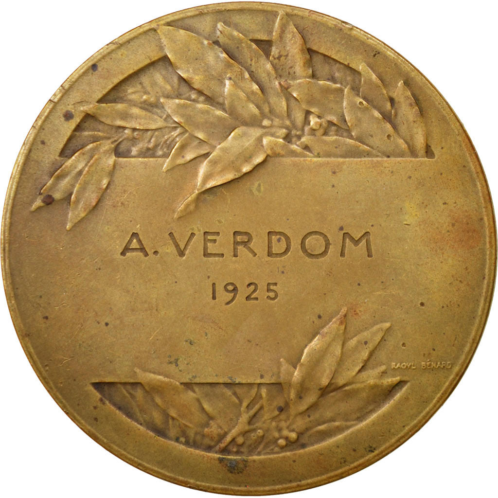 FRANCE, Automobile, French Third Republic, Medal, AU(50-53), Bronze, 50, 51.70
