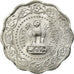 Coin, INDIA-REPUBLIC, 10 Paise, 1973, AU(55-58), Aluminum, KM:27.1