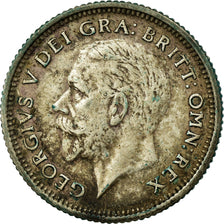 Coin, Great Britain, George V, 6 Pence, 1927, VF(30-35), Silver, KM:828