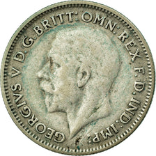 Coin, Great Britain, George V, 6 Pence, 1931, VF(30-35), Silver, KM:832