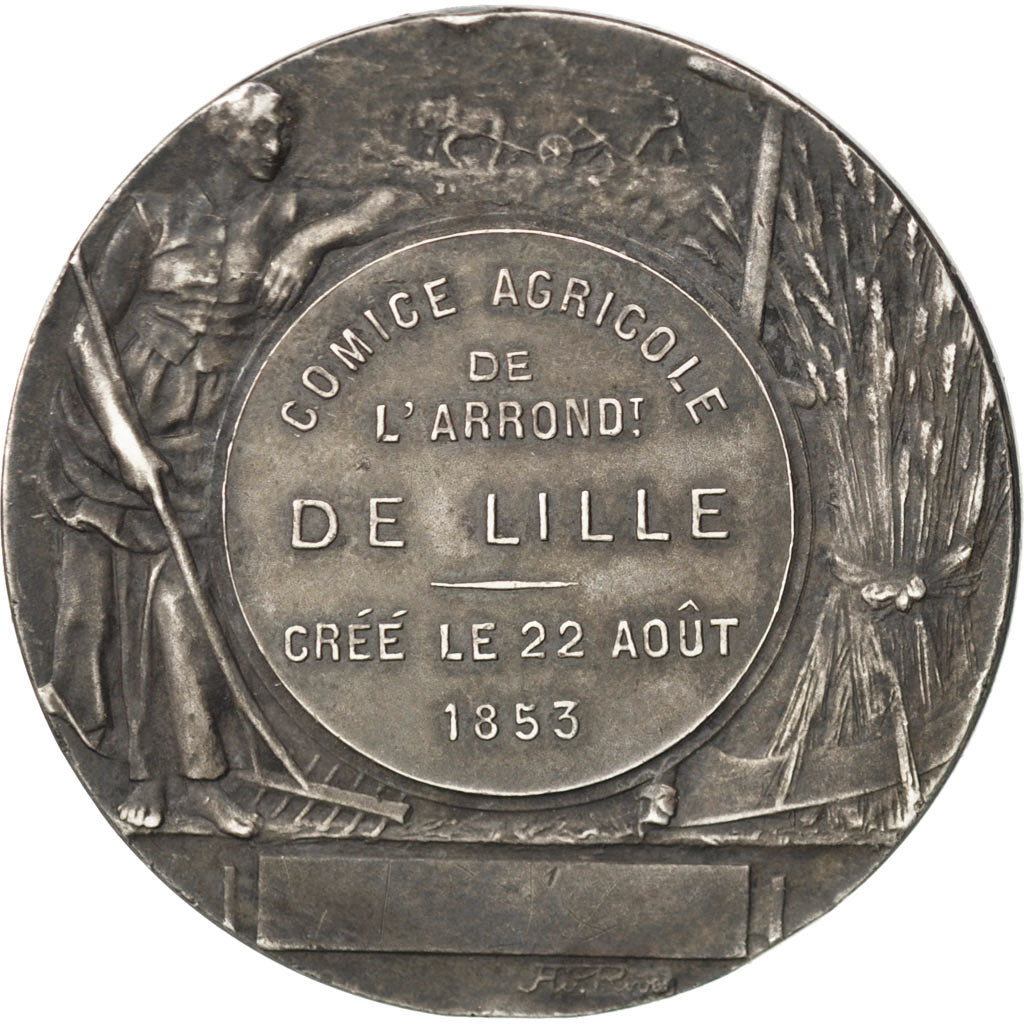 Francia, Medal, French Third Republic, Business & industry, BB, Argento, 36