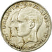Munten, België, 50 Francs, 50 Frank, 1960, Brussels, ZF, Zilver, KM:152.1
