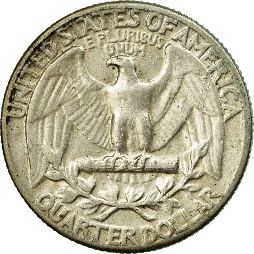Coin, United States, Washington Quarter, Quarter, 1962, U.S. Mint, Philadelphia