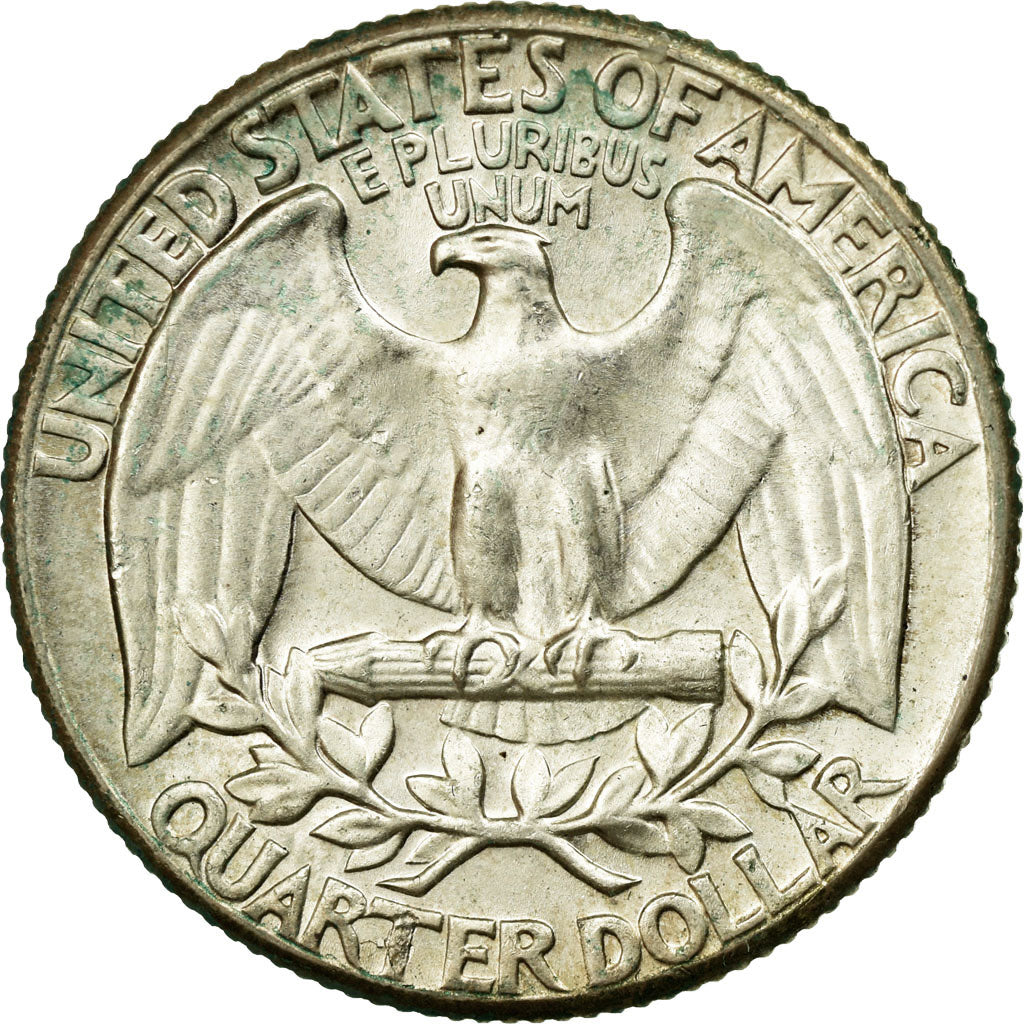 Coin, United States, Washington Quarter, Quarter, 1964, U.S. Mint, Philadelphia