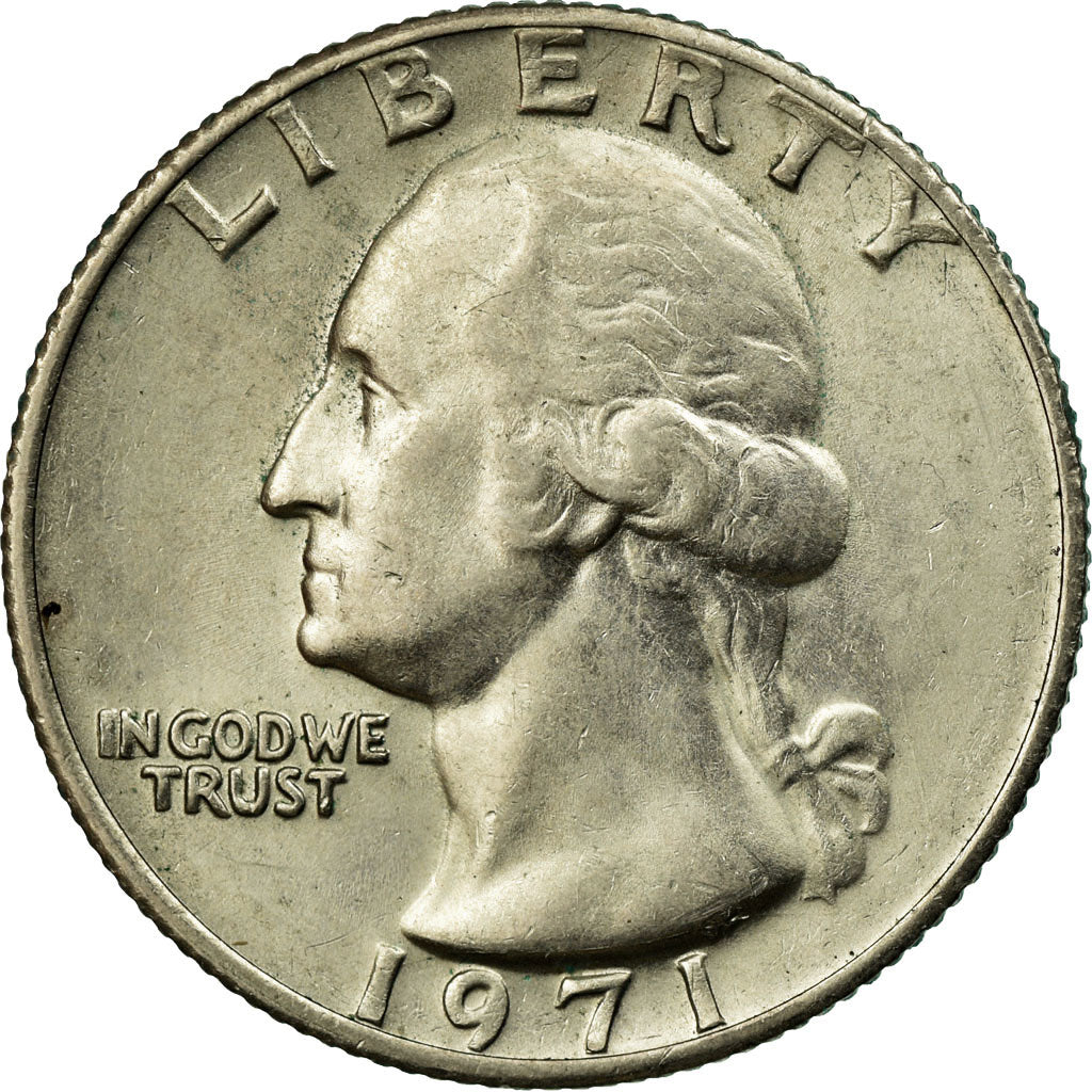 Monnaie, États-Unis, Washington Quarter, Quarter, 1971, U.S. Mint