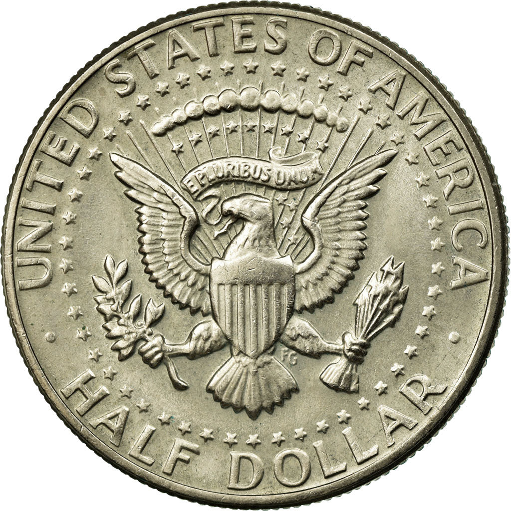 Coin, United States, Kennedy Half Dollar, Half Dollar, 1971, U.S. Mint