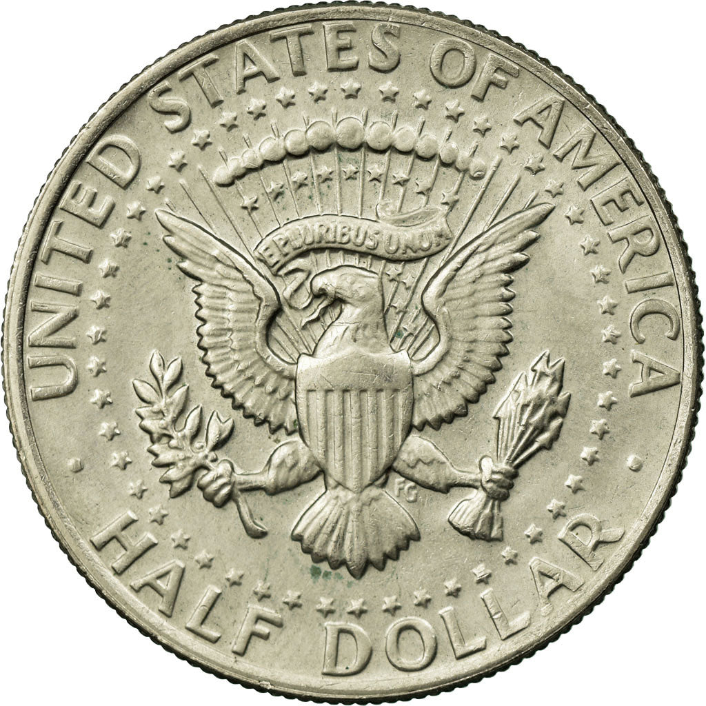 Coin, United States, Kennedy Half Dollar, Half Dollar, 1974, U.S. Mint