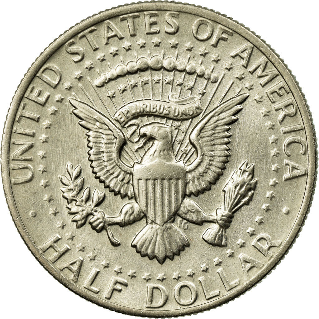 Coin, United States, Kennedy Half Dollar, Half Dollar, 1977, U.S. Mint