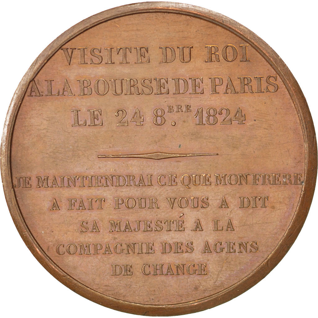 FRANCE, Politics, Society, War, Charles X, Medal, AU(55-58), Bronze, 41, 34.10
