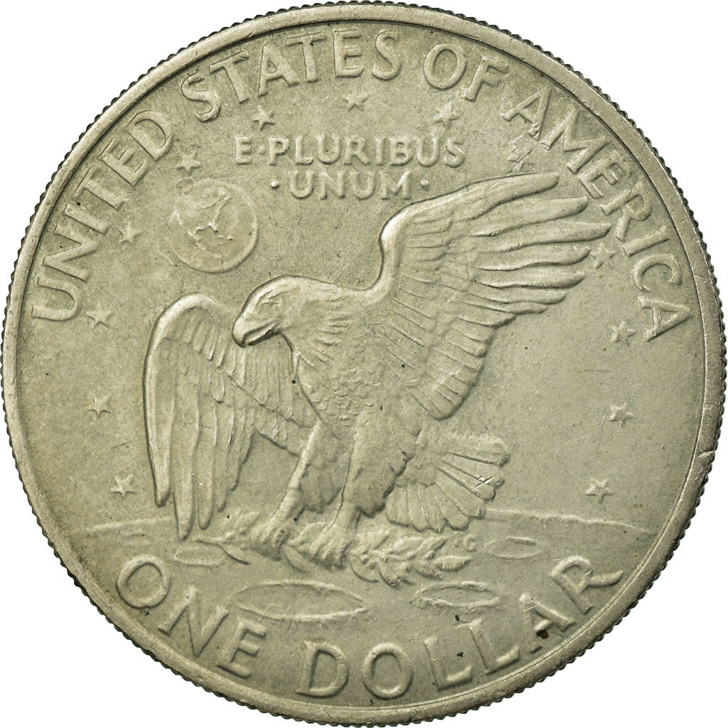 Coin, United States, Eisenhower Dollar, Dollar, 1972, U.S. Mint, Philadelphia
