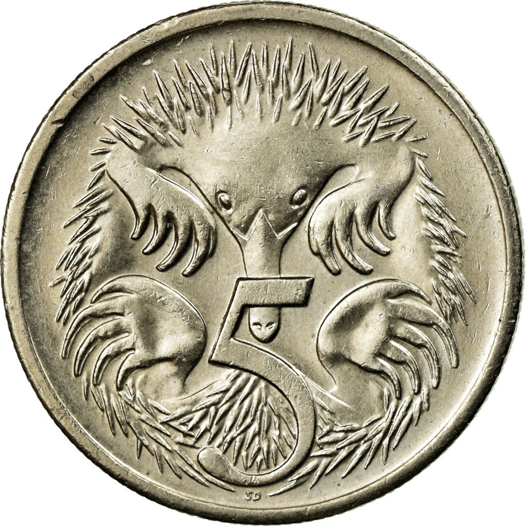 Monnaie, Australie, Elizabeth II, 5 Cents, 1997, TTB, Copper-nickel, KM:80