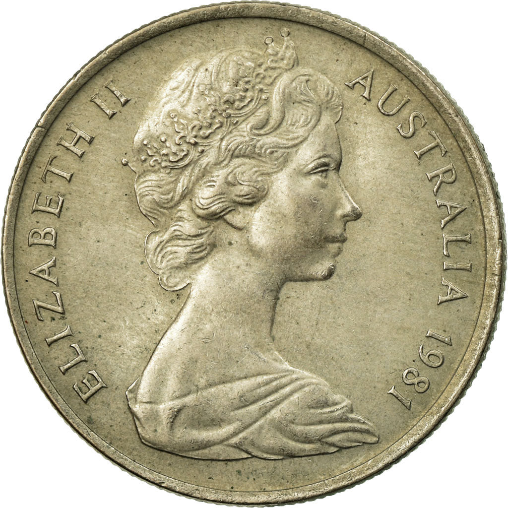 Monnaie, Australie, Elizabeth II, 5 Cents, 1981, TTB, Copper-nickel, KM:64