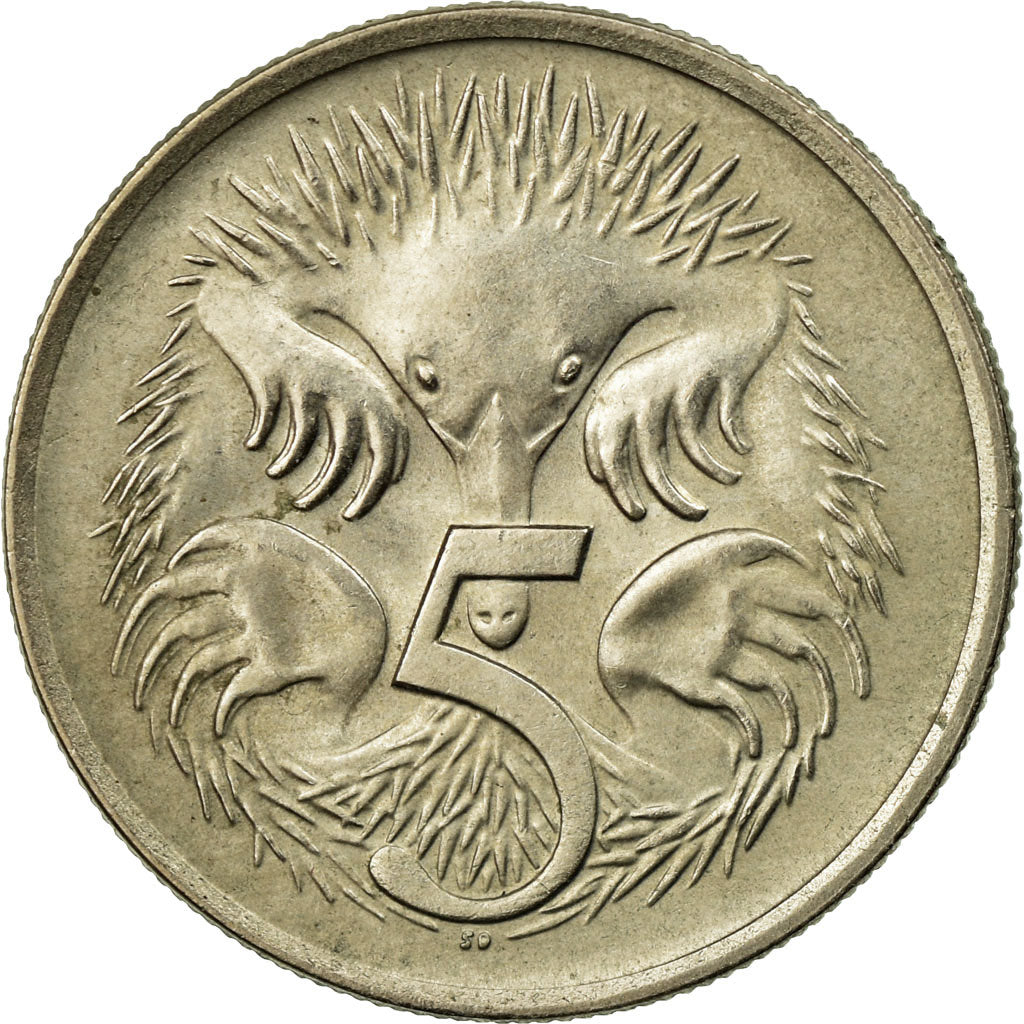 Monnaie, Australie, Elizabeth II, 5 Cents, 1981, TTB, Copper-nickel, KM:64