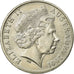 Moneta, Australia, Elizabeth II, 20 Cents, 2001, EF(40-45), Miedź-Nikiel