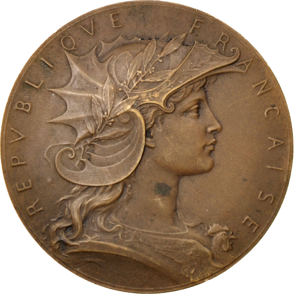 France, Medal, French Third Republic, Sports & leisure, Dubois.H, AU(50-53)