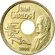 Coin, Spain, Juan Carlos I, 25 Pesetas, 2000, Madrid, AU(55-58)
