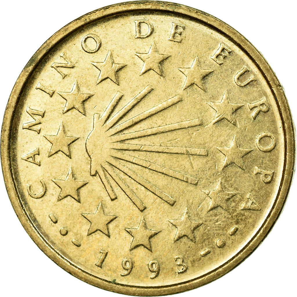 Moneda, España, Juan Carlos I, 100 Pesetas, 1993, Madrid, MBC, Aluminio -