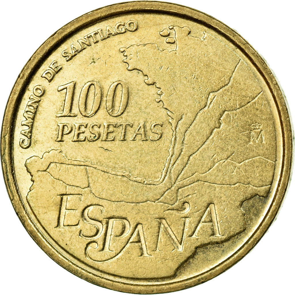 Moneda, España, Juan Carlos I, 100 Pesetas, 1993, Madrid, MBC, Aluminio -