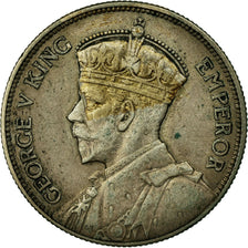 Coin, Fiji, George V, Florin, 1934, EF(40-45), Silver, KM:5